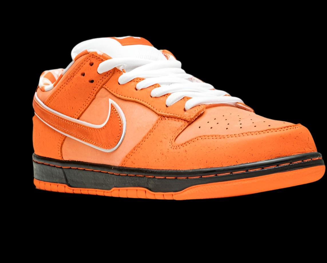 Nike x Concepts SB Dunk Low “Orange Lobster” Sneakers