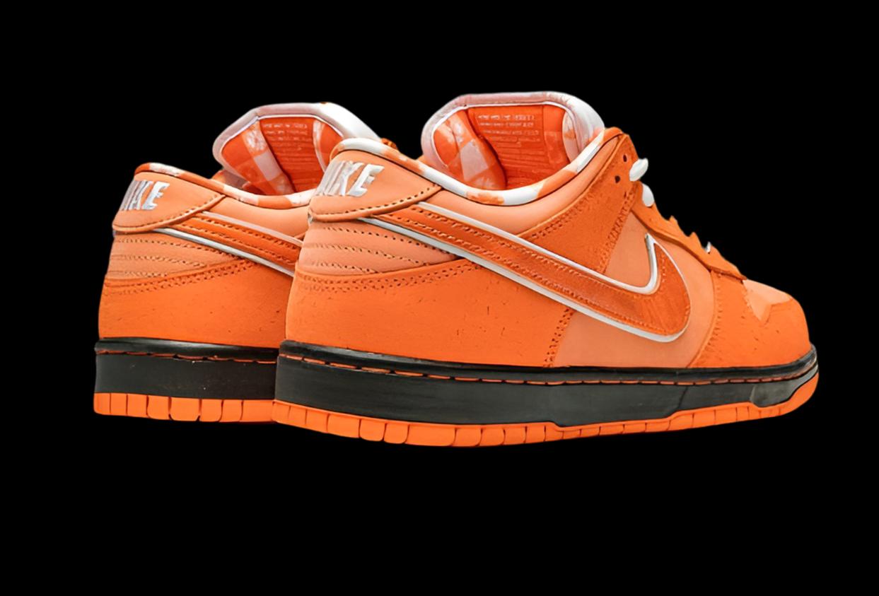 Nike x Concepts SB Dunk Low “Orange Lobster” Sneakers